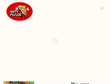 Tablet Screenshot of happypizzamanteca.net